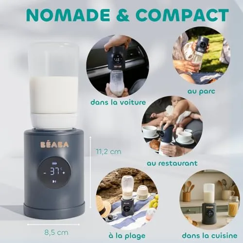 BÉABA Milk Nomad przenośny podgrzewacz do butelek