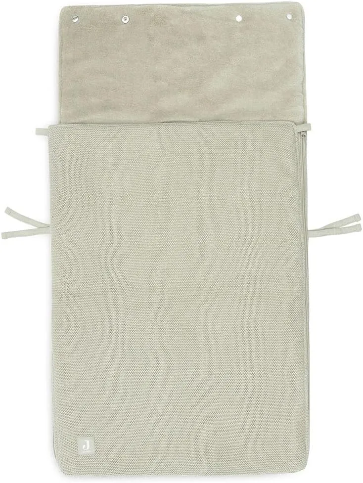 Jollein Basic Knit śpiworek do wózka oliwkowy