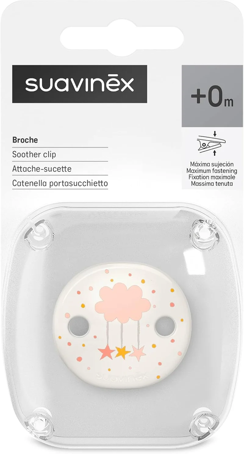 SUAVINEX Dreams zawieszka do smoczka z klipsem 0+