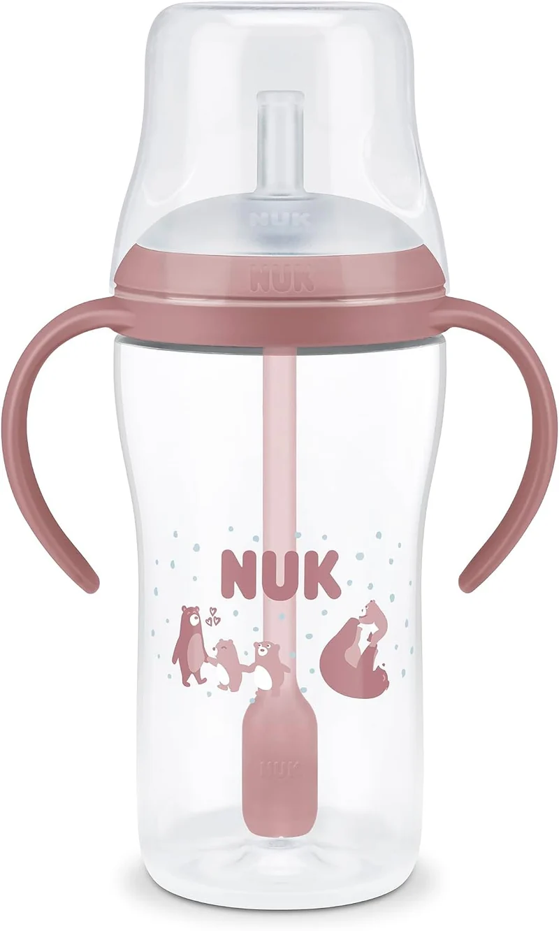 NUK Perfect Match kubek ze słomką 260 ml 8m+