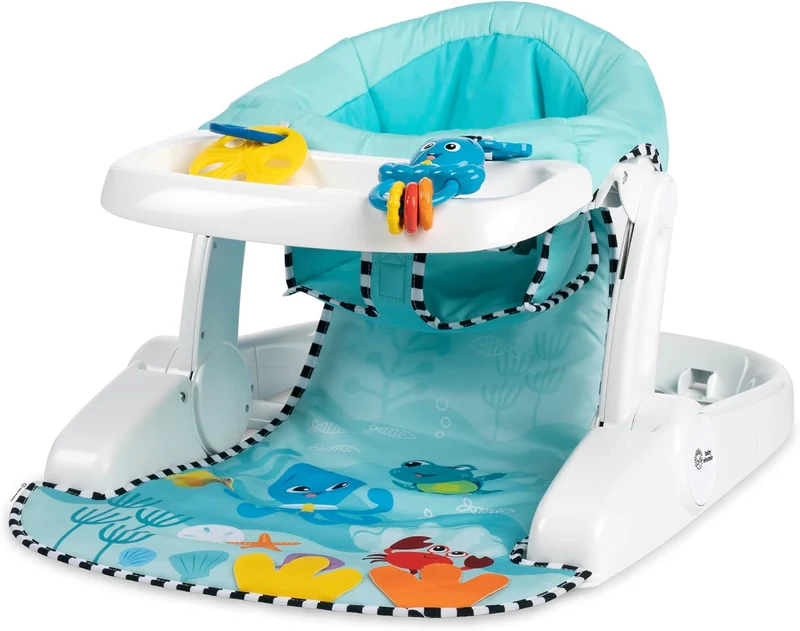Baby Einstein Sea of Support siedzisko 2w1 z wyjmowaną półką 4m+