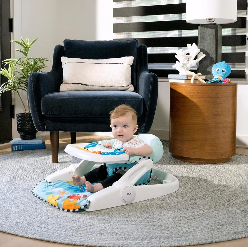 Baby Einstein Sea of Support siedzisko 2w1 z wyjmowaną półką 4m+