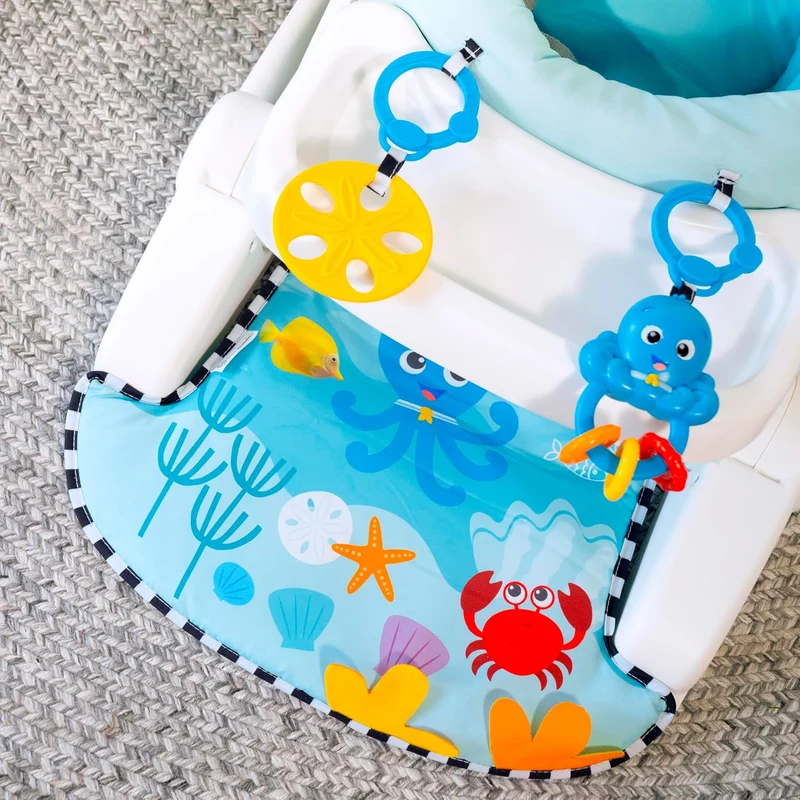 Baby Einstein Sea of Support siedzisko 2w1 z wyjmowaną półką 4m+