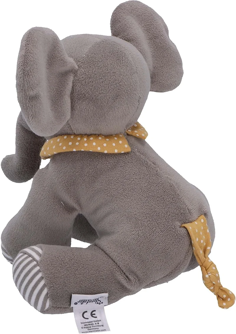 STERNTALER Eddy przytulanka słoń z grzechotką 22cm