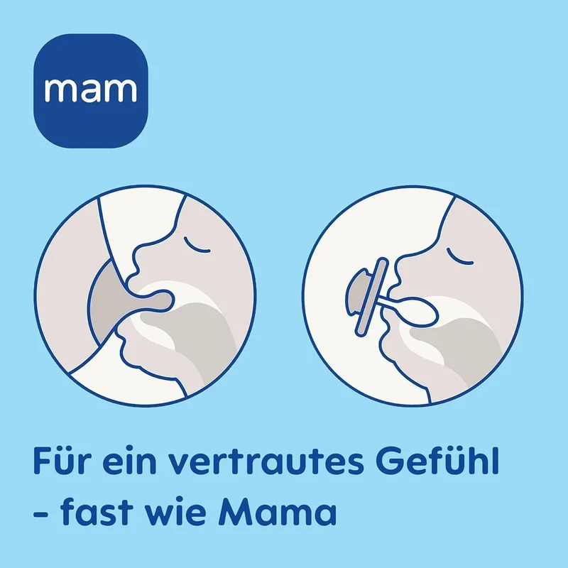 MAM Comfort smoczek uspokajający silikonowy x2 3-12m