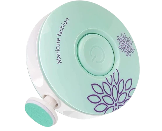 BRENCCO Manicure elektryczny pilnik do paznokci 6 końcówek 6,5 x 6,5 cm
