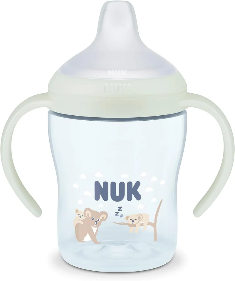 NUK Perfect Match kubek niekapek 150ml 6m+ ŚWIECI W CIEMNOŚCI