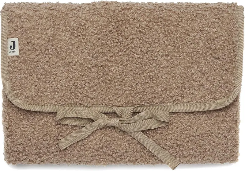 Jollein Boucle mata do przewijania 71x50 cm beżowa