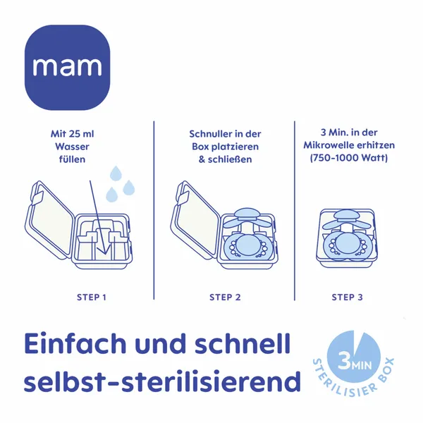 MAM Original Start smoczek uspokajający lateksowy x4 0-2m