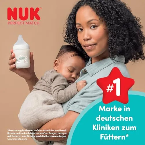 NUK Perfect Match butelka antykolkowa 260 ml 3m+