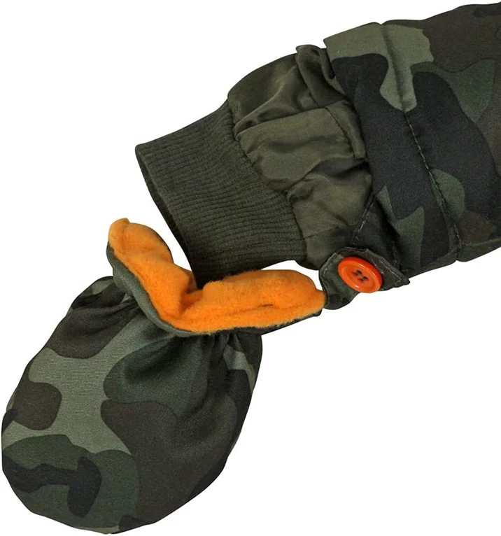 JIAMY zimowy kombinezon z kapturem 9-12 msc + rękawiczki buciki