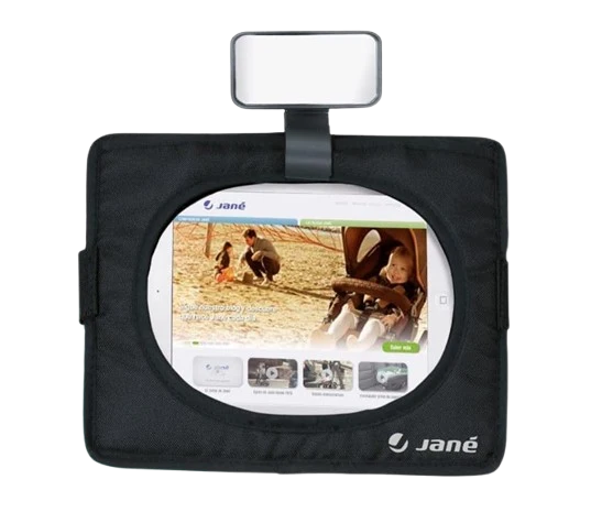 JANE 2w1 lusterko samochodowe do obserwacji dziecka i etui na tablet 20x26