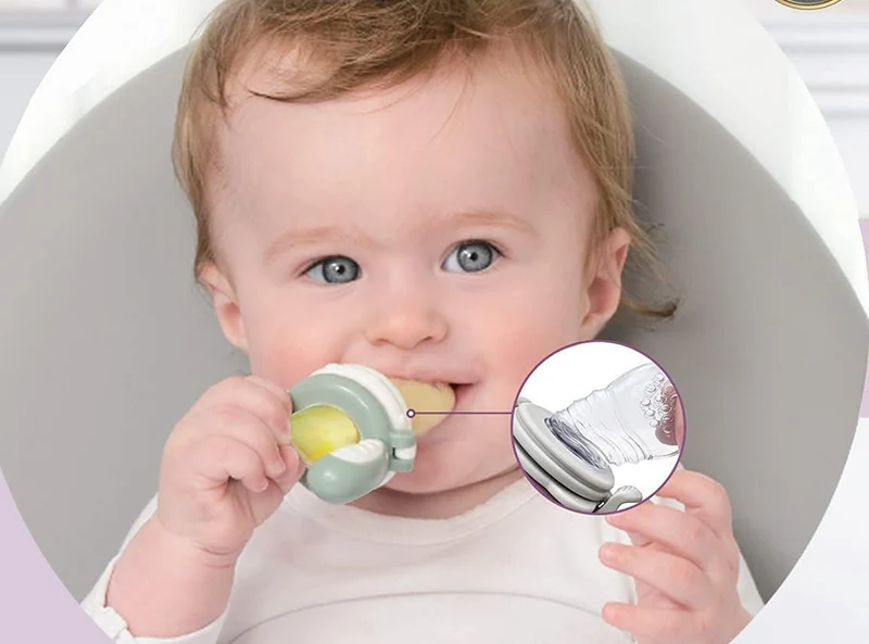 KIDSME gryzak podajnik na owoce dla dzieci 4-24 m