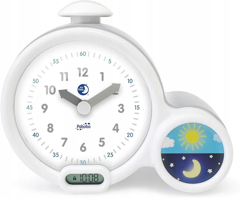 PABOBO Kid'Sleep BUDZIK EDUKACYJNY szary