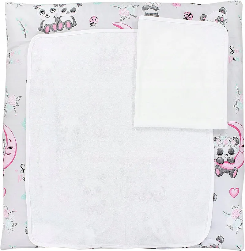 TUPTAM miękki przewijak z pokrowcami x2 75x50 cm