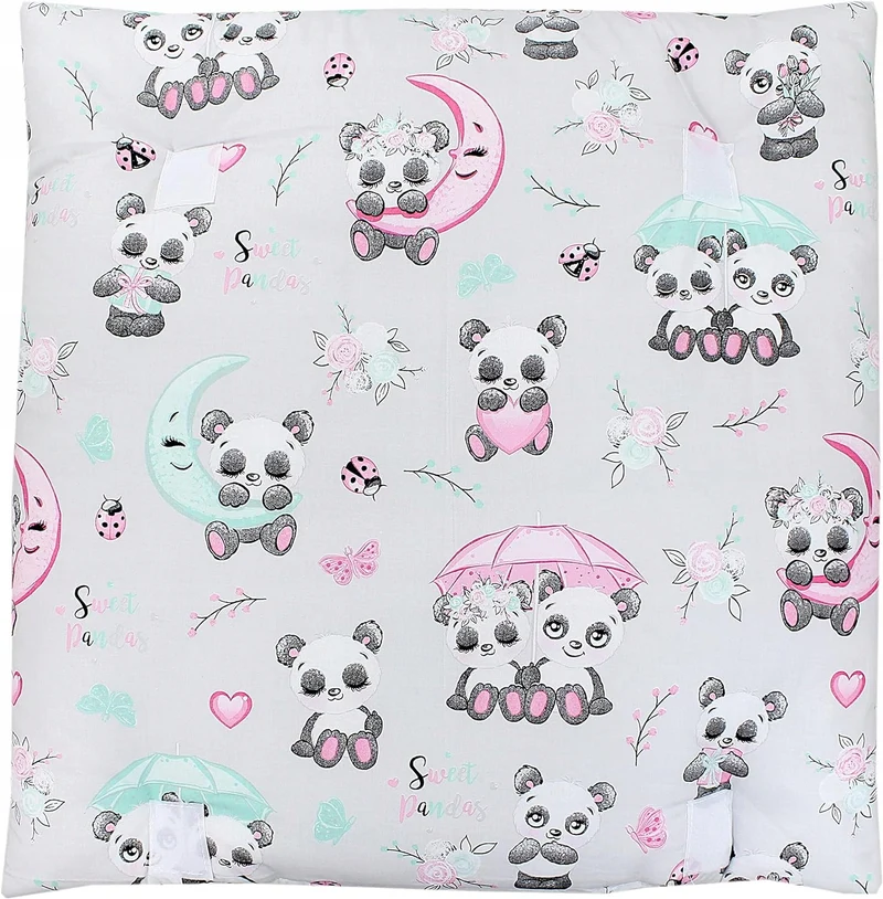 TUPTAM miękki przewijak z pokrowcami x2 75x50 cm