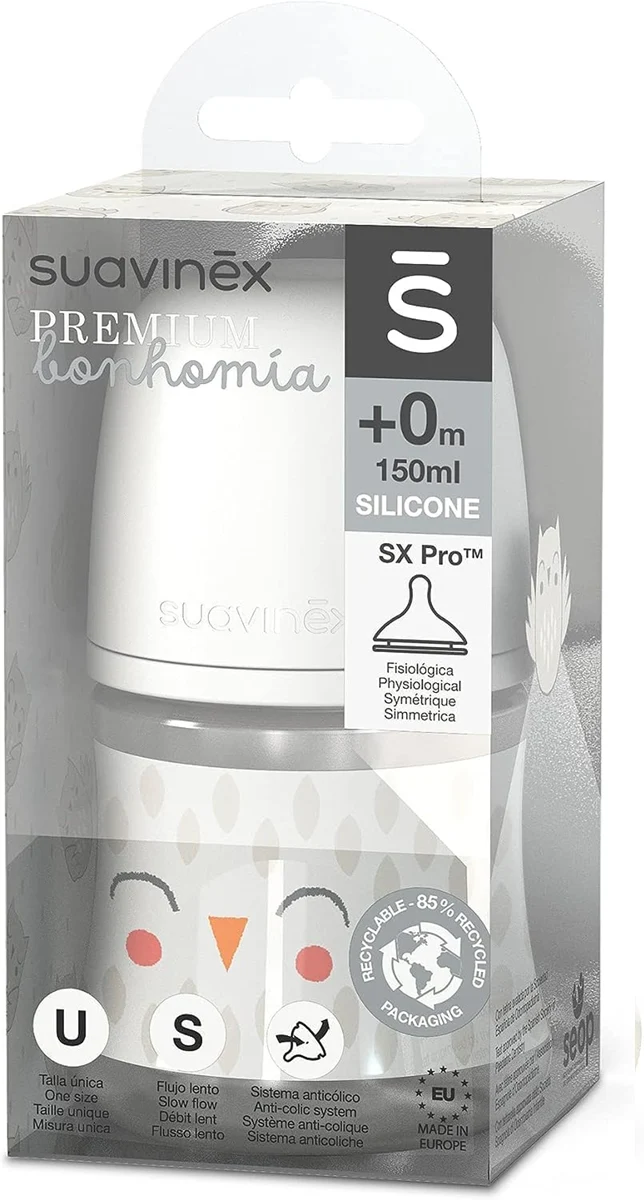 SUAVINEX PREMIUM butelka ze smoczkiem SX PRO 150 ml 0m+