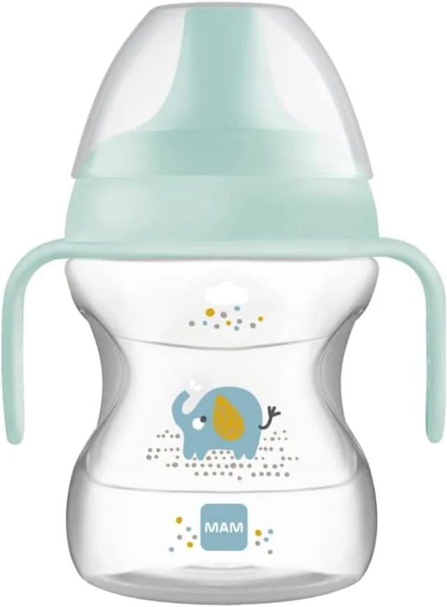 MAM Learn To Drink Cup kubek niekapek z ustnikiem 190 ml 6 m+